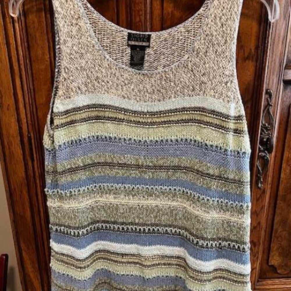 Striped Knit Tank Top
